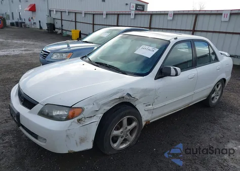 2002 Mazda Protege Dx/Es/Lx из США, поврежденный, VIN JM1BJ225920543201